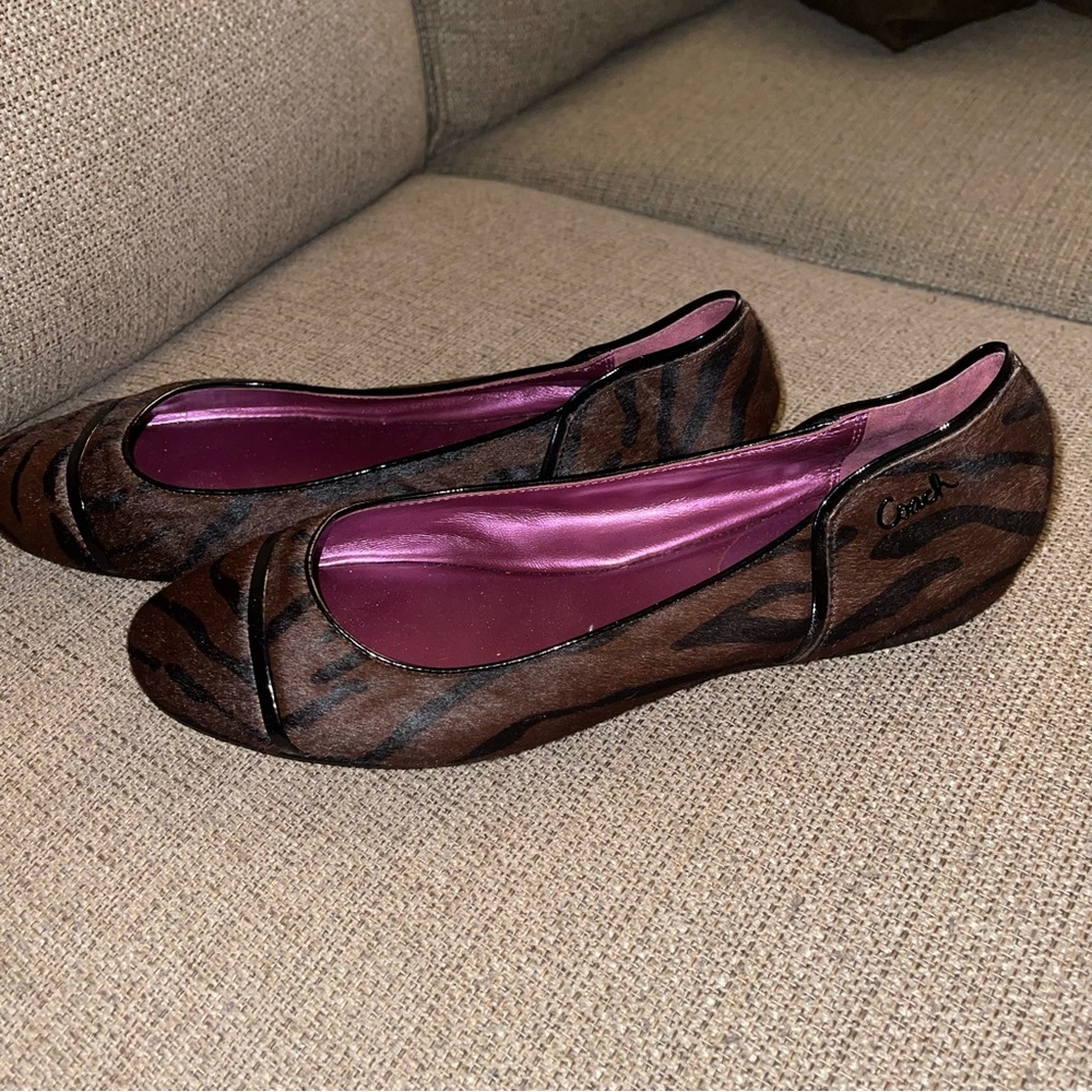 Coach ❤️ Poppy flats - Picture 3 of 6
